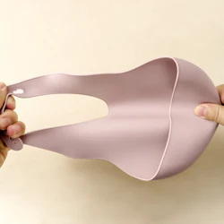 Babero de silicona para bebé - impermeable, ajustable y cómodo
