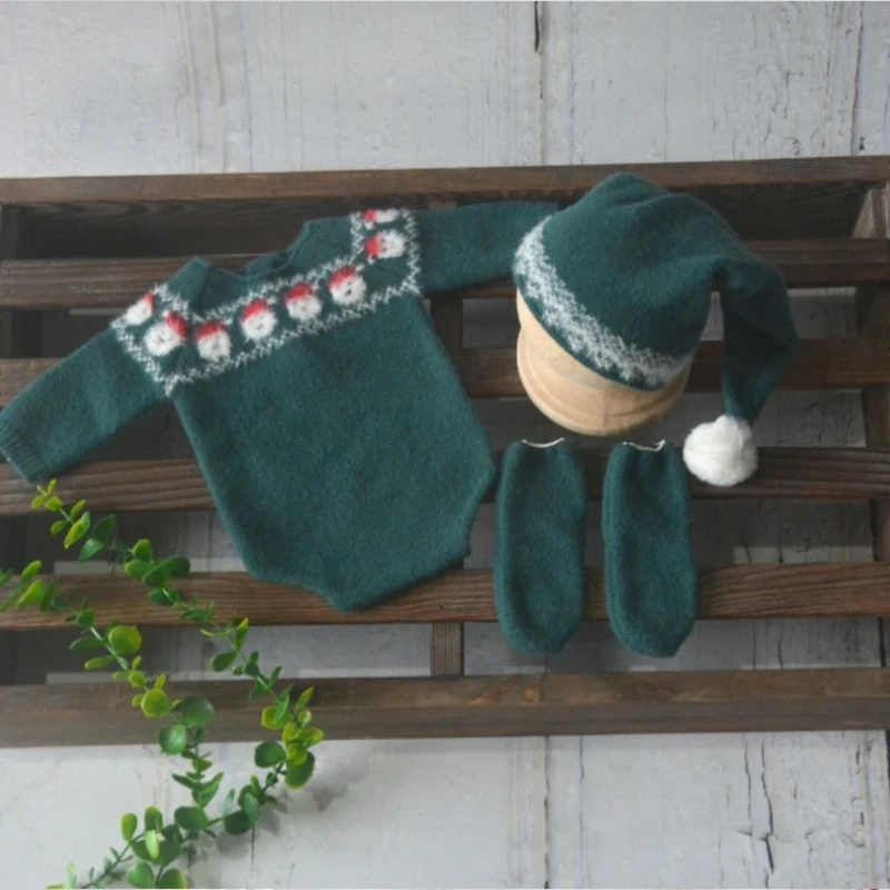 Conjunto completo de foto para recién nacido