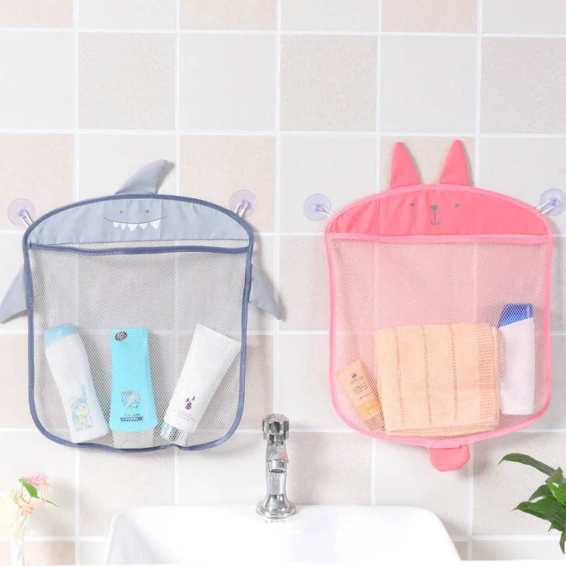 Bolsa de malla baño bebé ventosa organizador juguetes animales formas - imagen 5