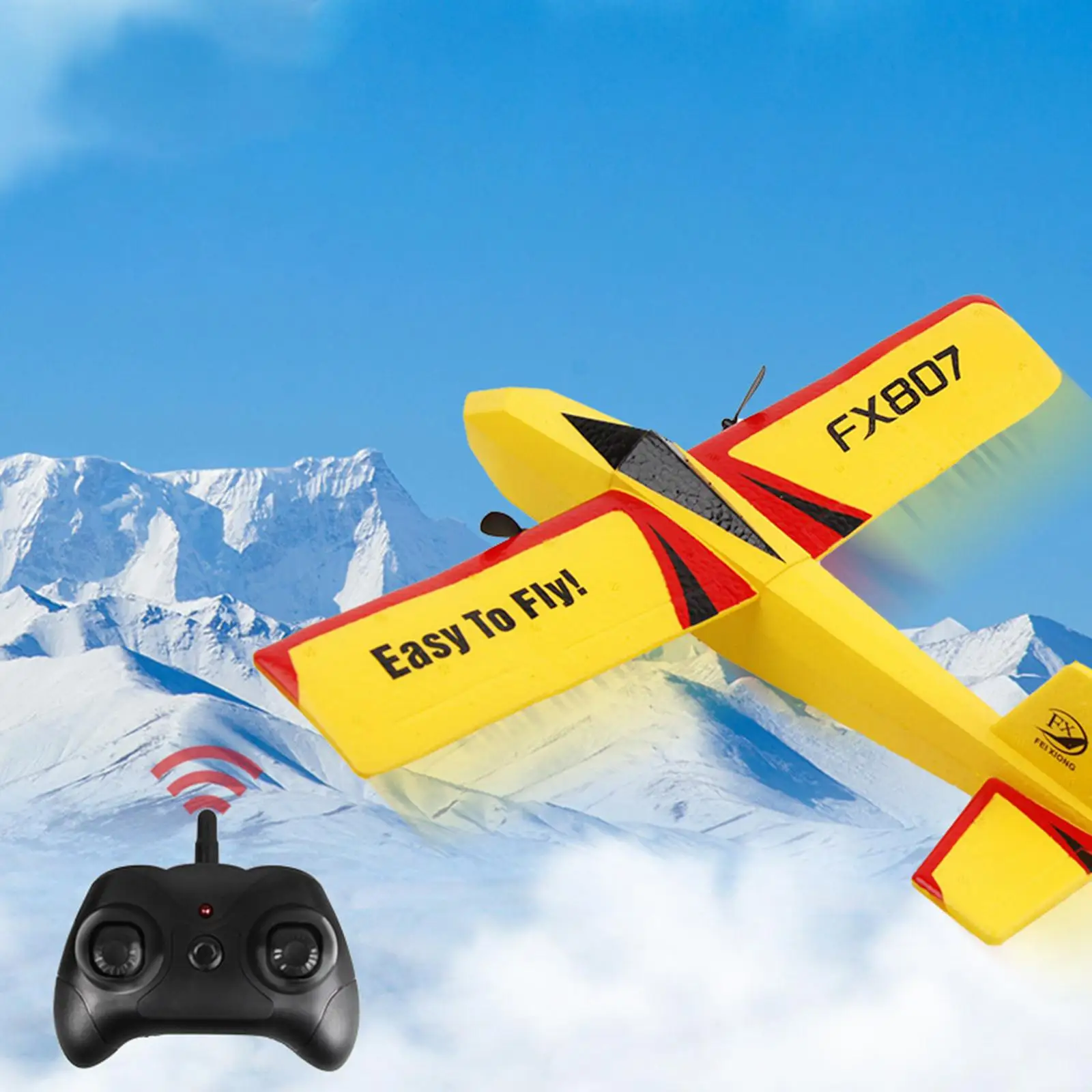 Avión teledirigido RC de ala fija con control estabilizado - imagen 2