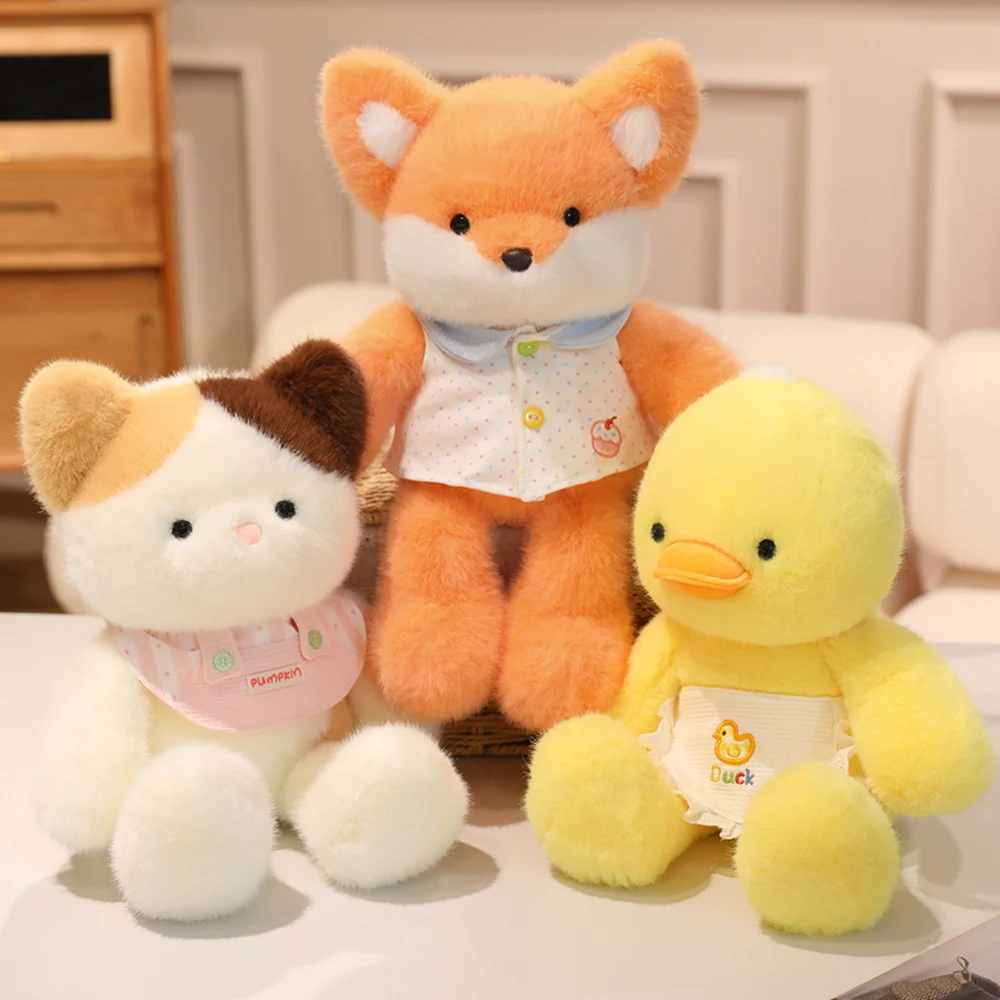 Peluche dinosaurio patito amarillo suave infantil para niños - imagen 4