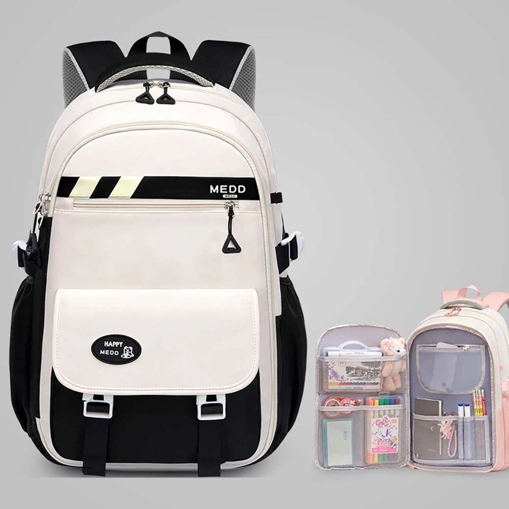 Mochila escolar acolchada para niña de primaria - imagen 5