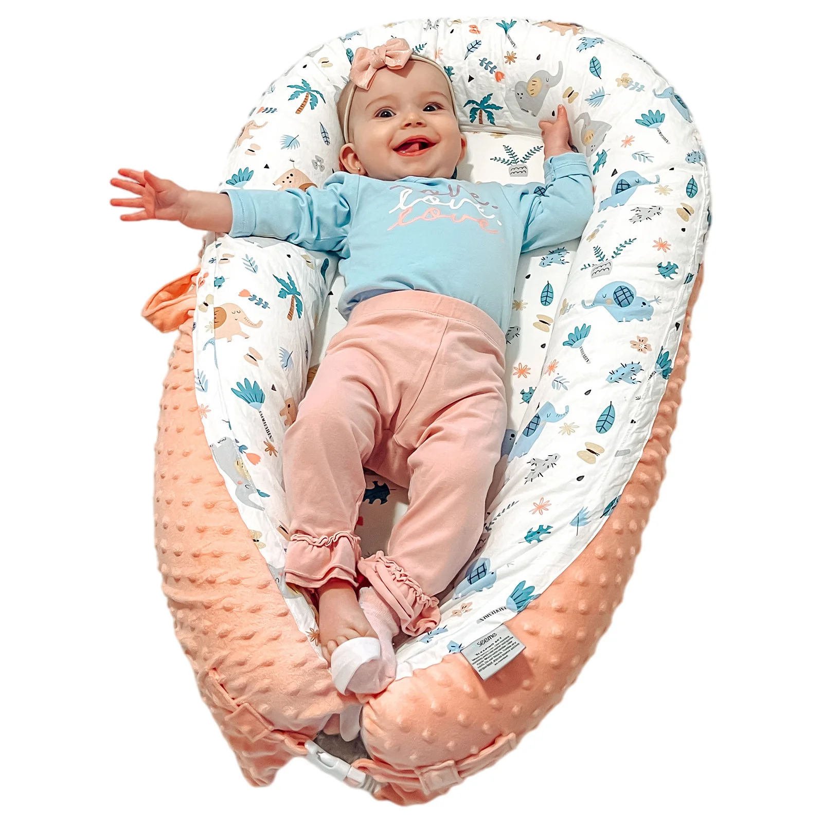 Almohada anti-presión que sostiene la cabeza y el cuello del bebé