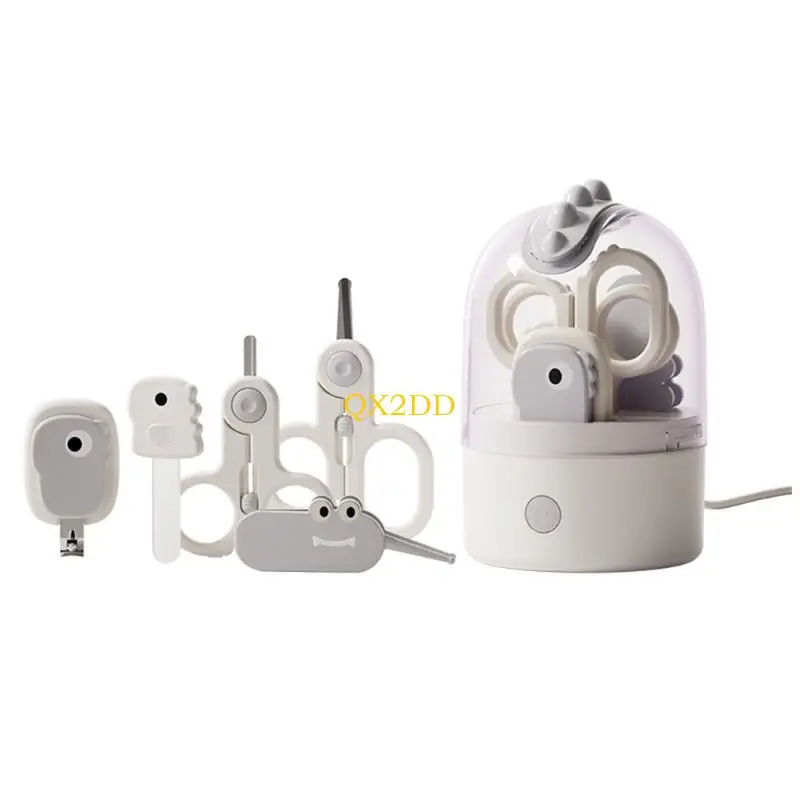 QX2D Cutter Safe cortauñas infantil recargable esterilizado - imagen 2