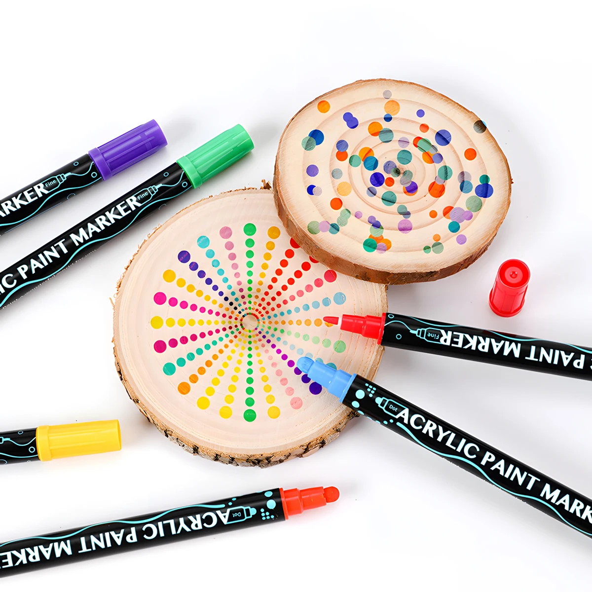 Rotuladores de doble punta para niños – Colores vivos y nítidos - imagen 5