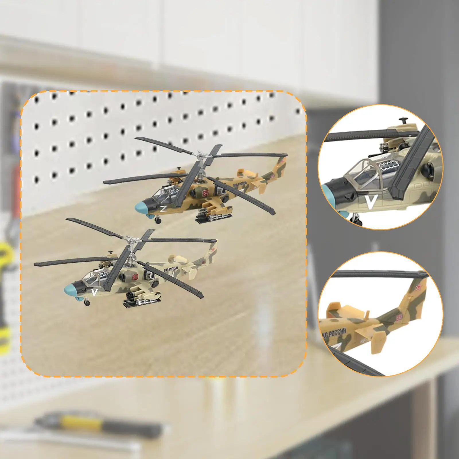 Maqueta de avión plástico para montar realista, regalo niño - imagen 3