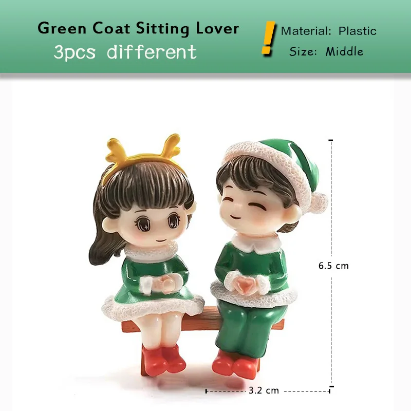 Figuras miniaturas de Navidad para casa de muñecas – Set moderno decorativo - imagen 2