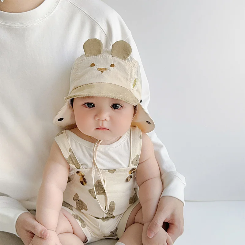Gorra de verano con protección para el cuello