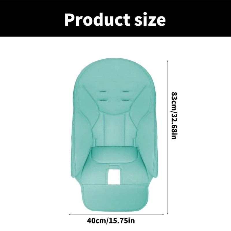 Funda de cuero PU para cochecito y silla de bebé suave