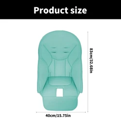 Funda de cuero PU para cochecito y silla de bebé suave