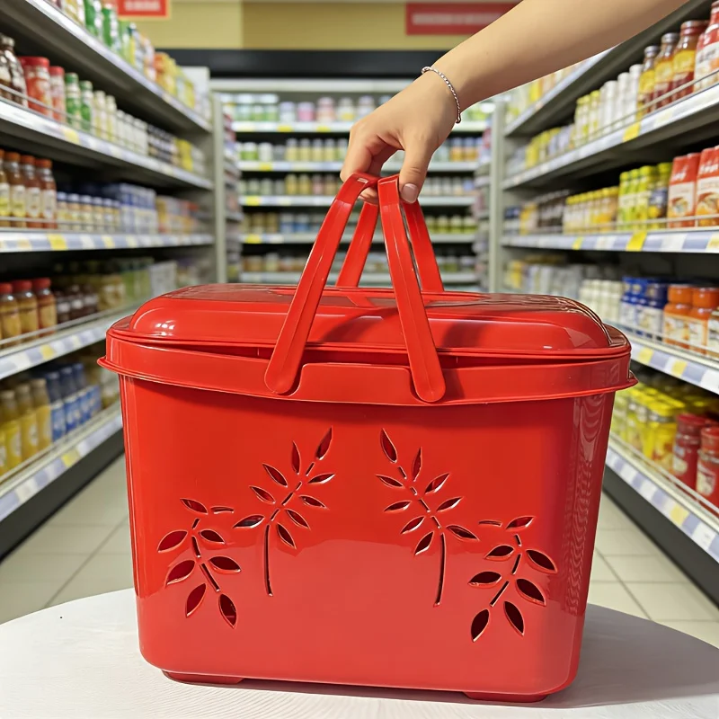 Cesta de compras esencial para minoristas