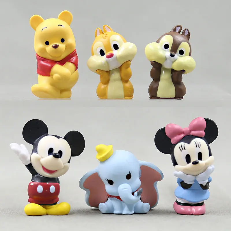 Figuras de personajes Disney para decoración