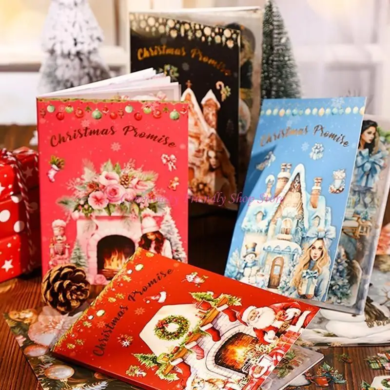 Pegatinas navideñas para manualidades y álbumes de recortes - imagen 3