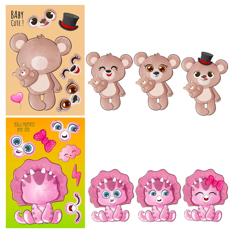 Pegatinas de animales para niños – Decoración artesanal para fiestas - imagen 4