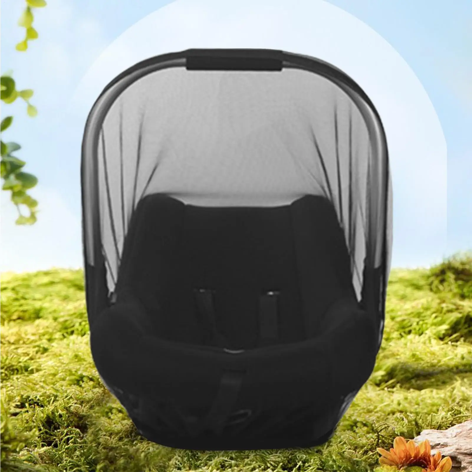 Mosquitera para moisés con malla fina y bolsa de almacenaje - imagen 5