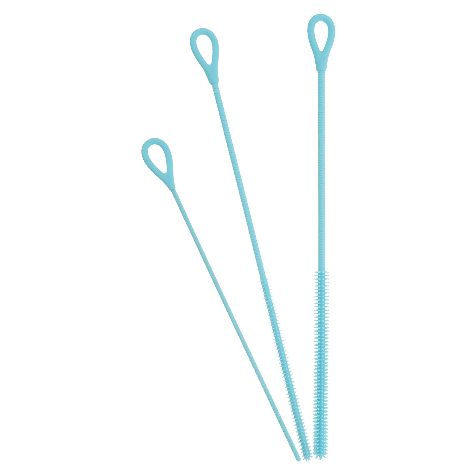 Cepillos limpiadores de pajitas silicona suave reutilizables - imagen 3
