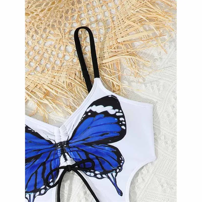 Detalle del tejido del traje de baño infantil