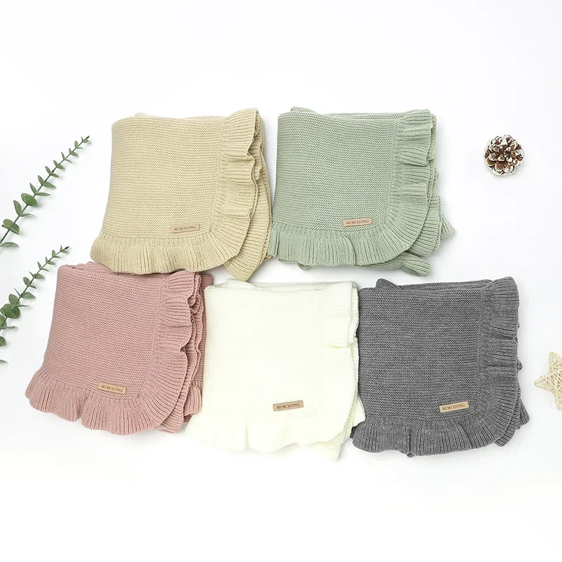 Manta de bebé reversible suave para paseo, cochecito y dormir