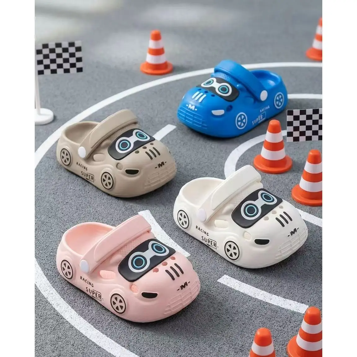 Sandalias antideslizantes para niños de playa con dibujos animados - imagen 5