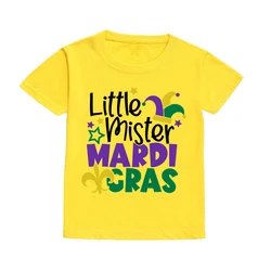 Little Miss Camisa Mardi Gras niña – Algodón Nueva Orleans Carnaval