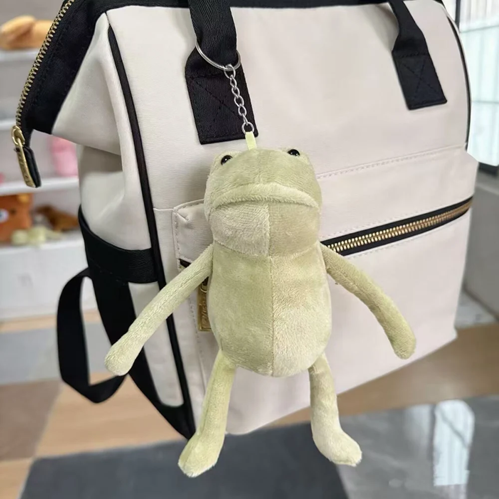 Llavero peluche rana suave para regalo y viaje - imagen 2