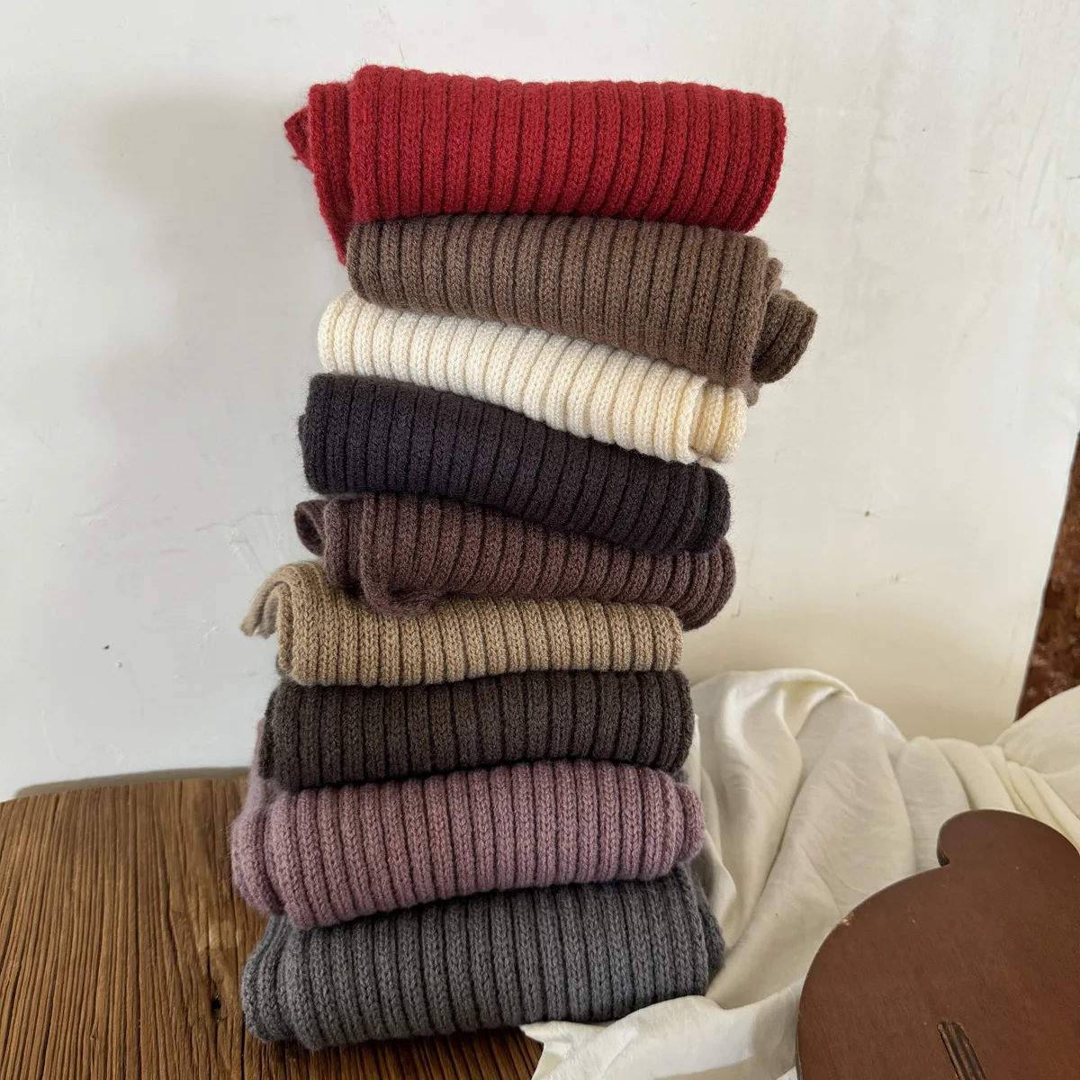 Bufanda de lana para niños y niñas – Invierno cálida y suave - imagen 5
