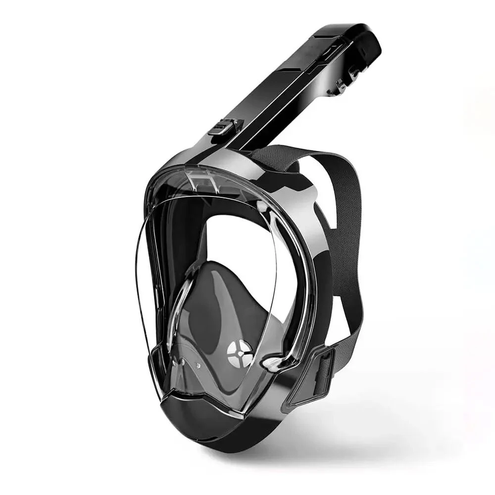 Máscara de buceo cara completa con soporte para cámara snorkel adulto - imagen 2