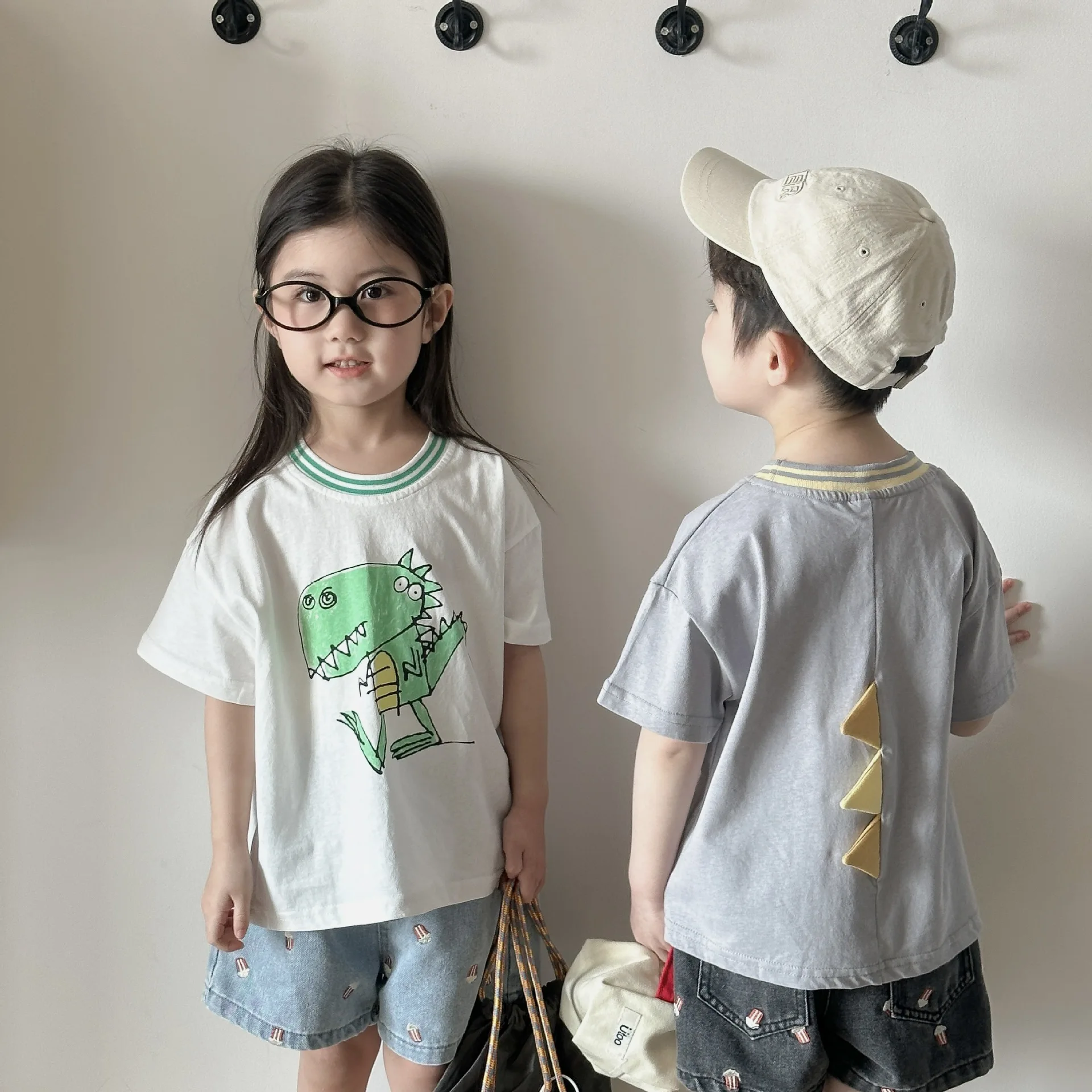 Camisetas verano para niño manga corta estampadas dibujos animados