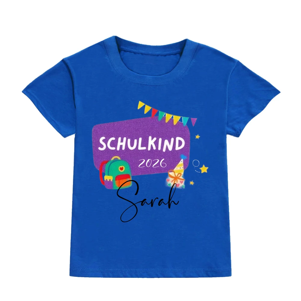 Camiseta personalizada primer día de clases para niños y niñas - imagen 3