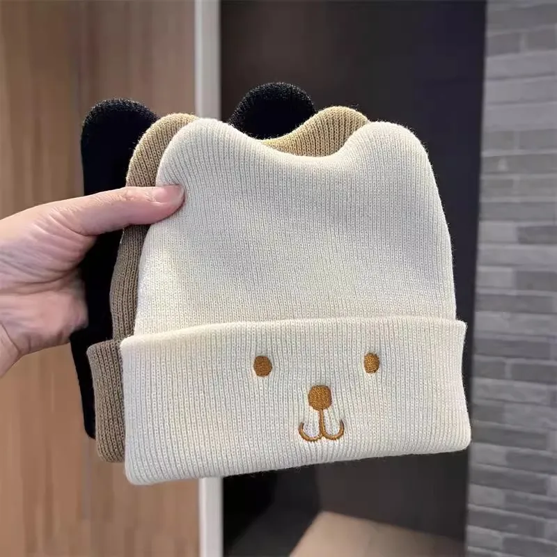 Gorro de bebé de invierno en algodón suave elástico, recién nacido - imagen 5