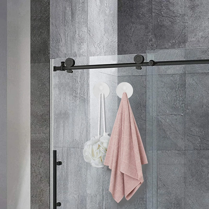 Gancho de silicona con ventosa sin taladrar para pared