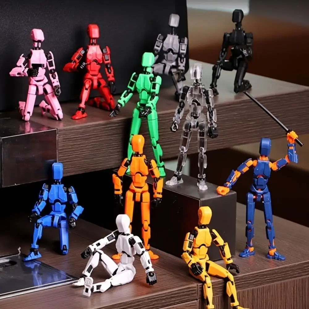 Robot articulado transformable posable figura móvil multiarticulado - imagen 2