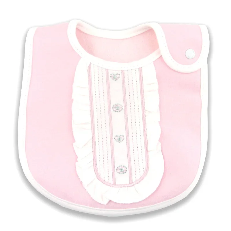 Babero de algodón impermeable para bebé – Capa absorbente
