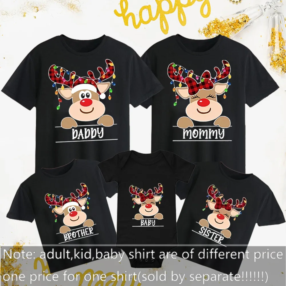 Body navideño para bebé con estampado de alce