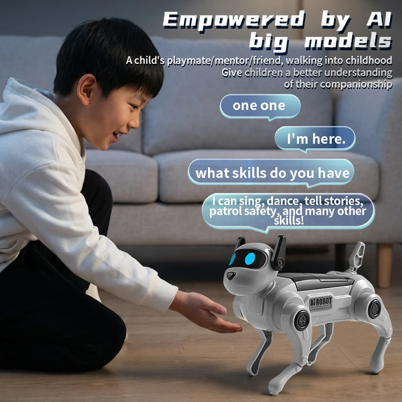 Robot educativo con voz y perro inteligente que habla para niños - imagen 4