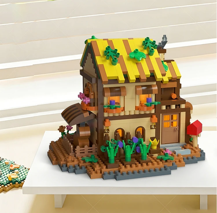 Piezas micro de construcción