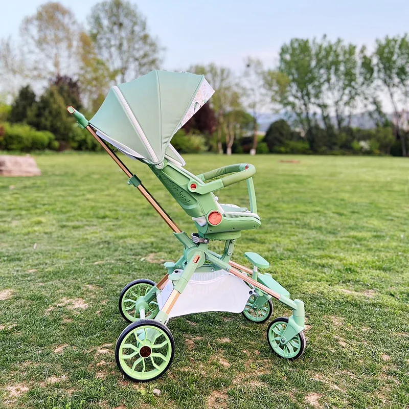 Cochecito bebé reclinable y orientable – Sistema de viaje compacto - imagen 4