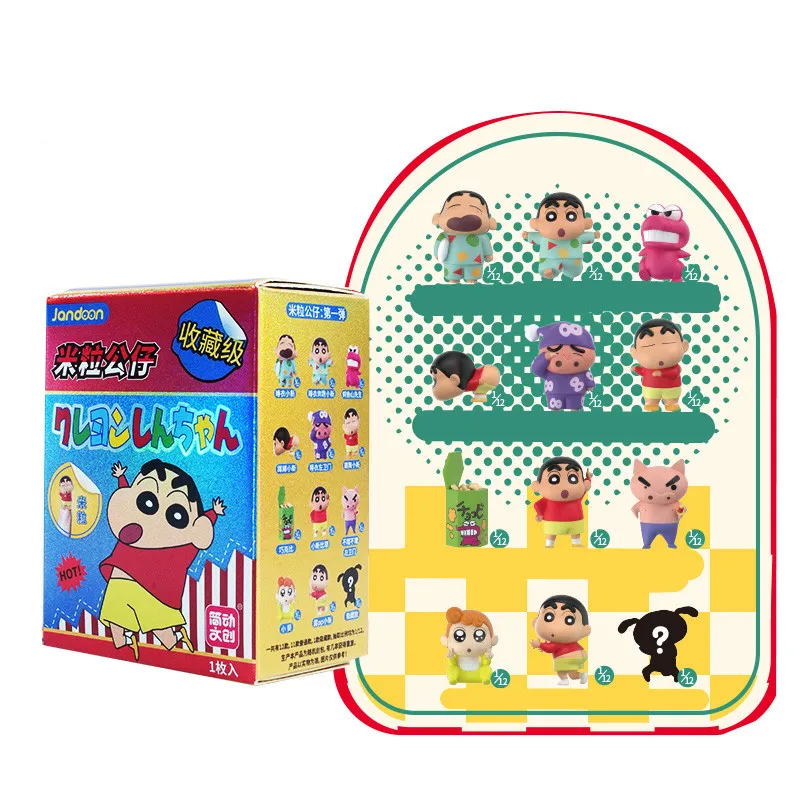 JANDOOM Figura de acción Shin Chan hecha a mano – Regalo ideal