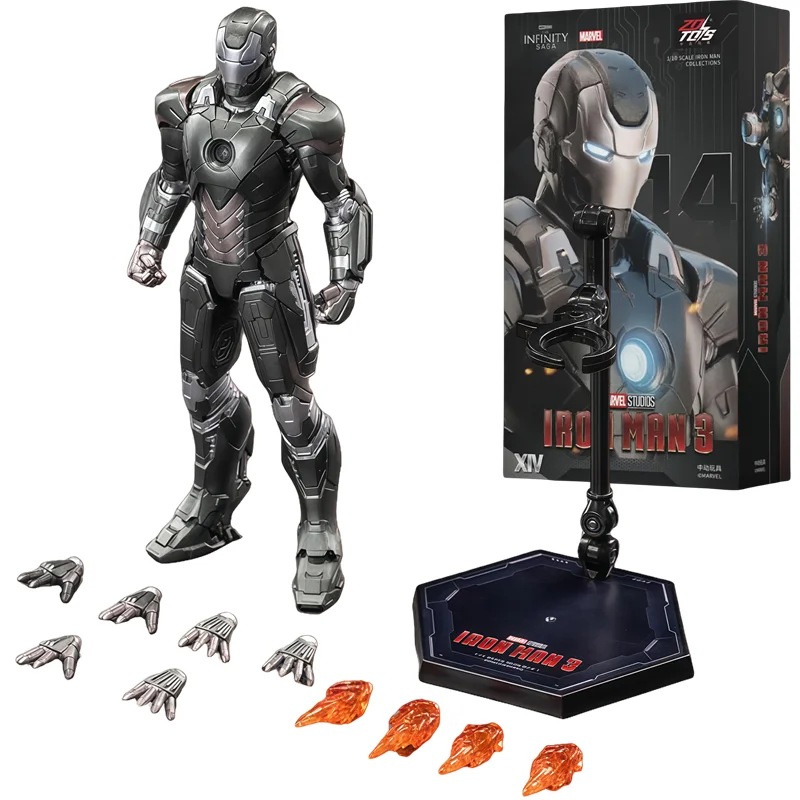 Figura de acción Iron Man Tony Stark ZD Legends MK14 coleccionista - imagen 3