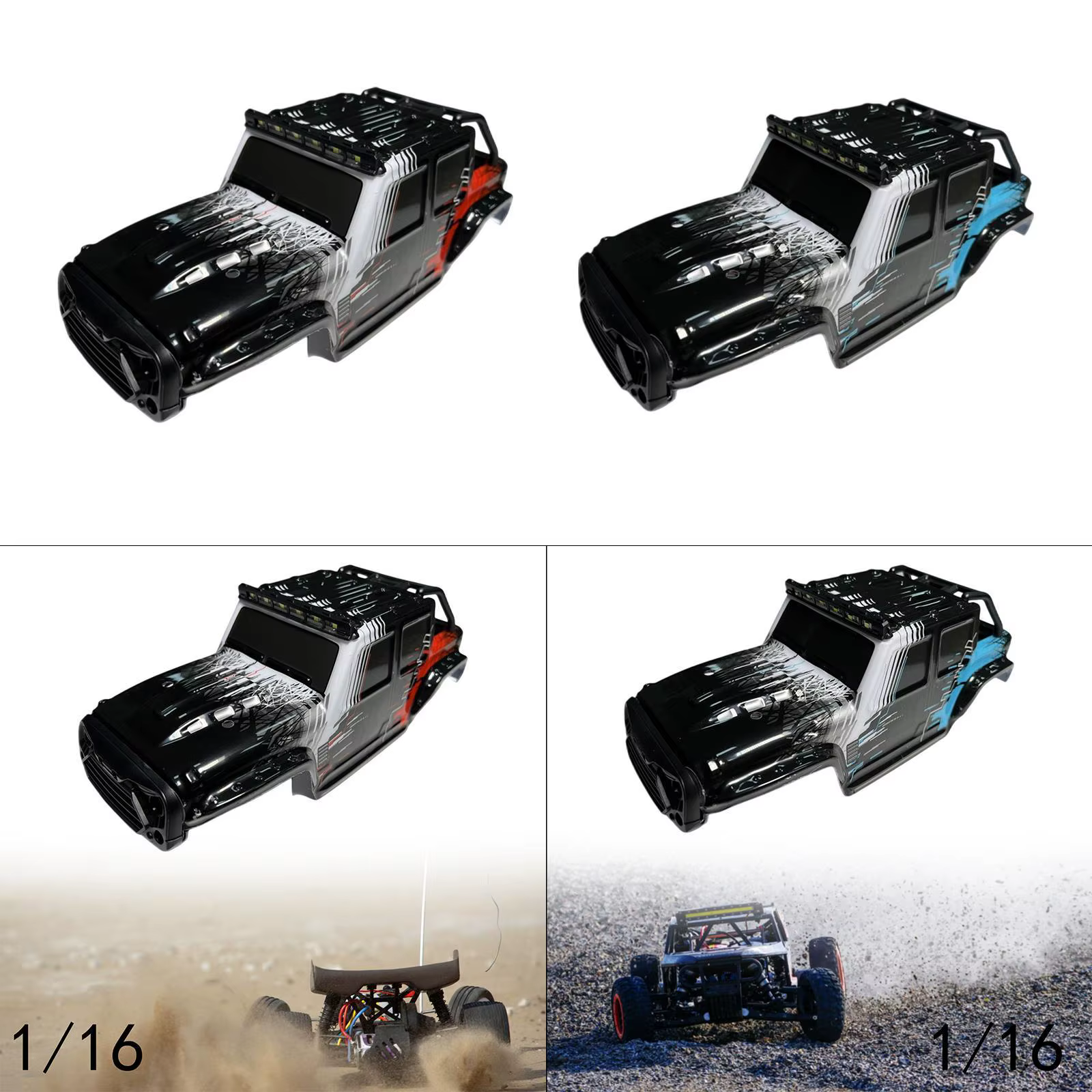 Kit de montaje coches RC 4WD con piezas de vehículo para niños - imagen 5