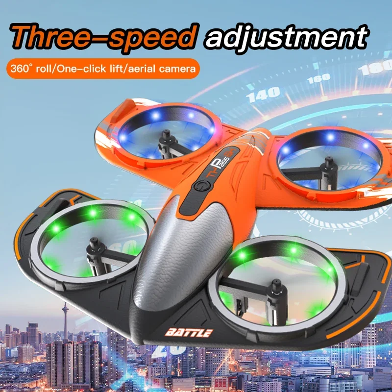 Dron infantil con cámara HD y control remoto – 4 ejes para niños - imagen 5