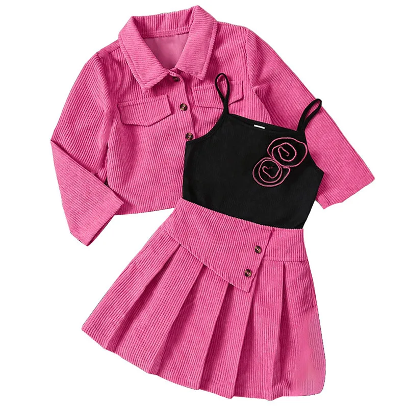 Conjunto de pana manga larga para niño - imagen 4