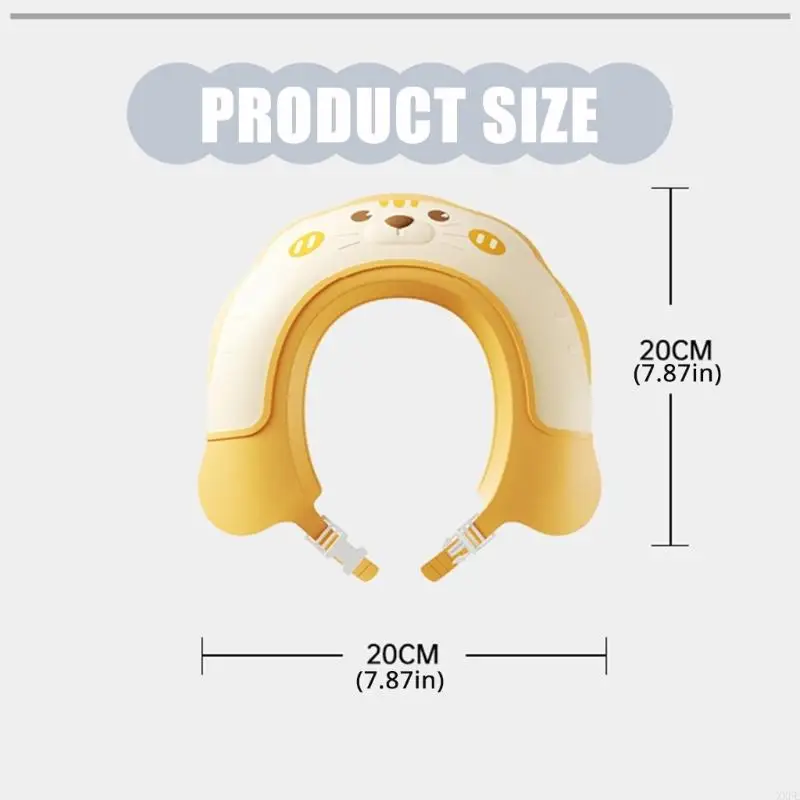 Gorro de ducha bebé ajustable para proteger ojos del champú - imagen 3