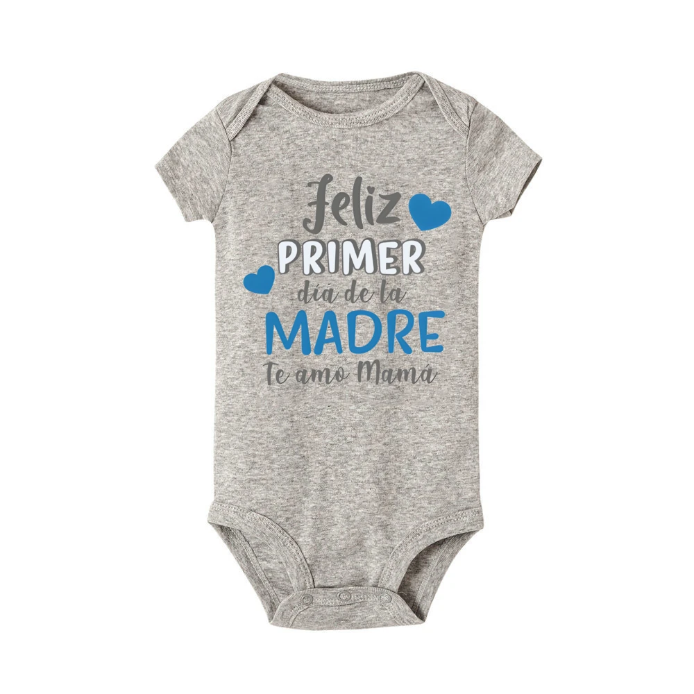 Pelele bebé estampado para el Día de la Madre, recién nacido - imagen 3