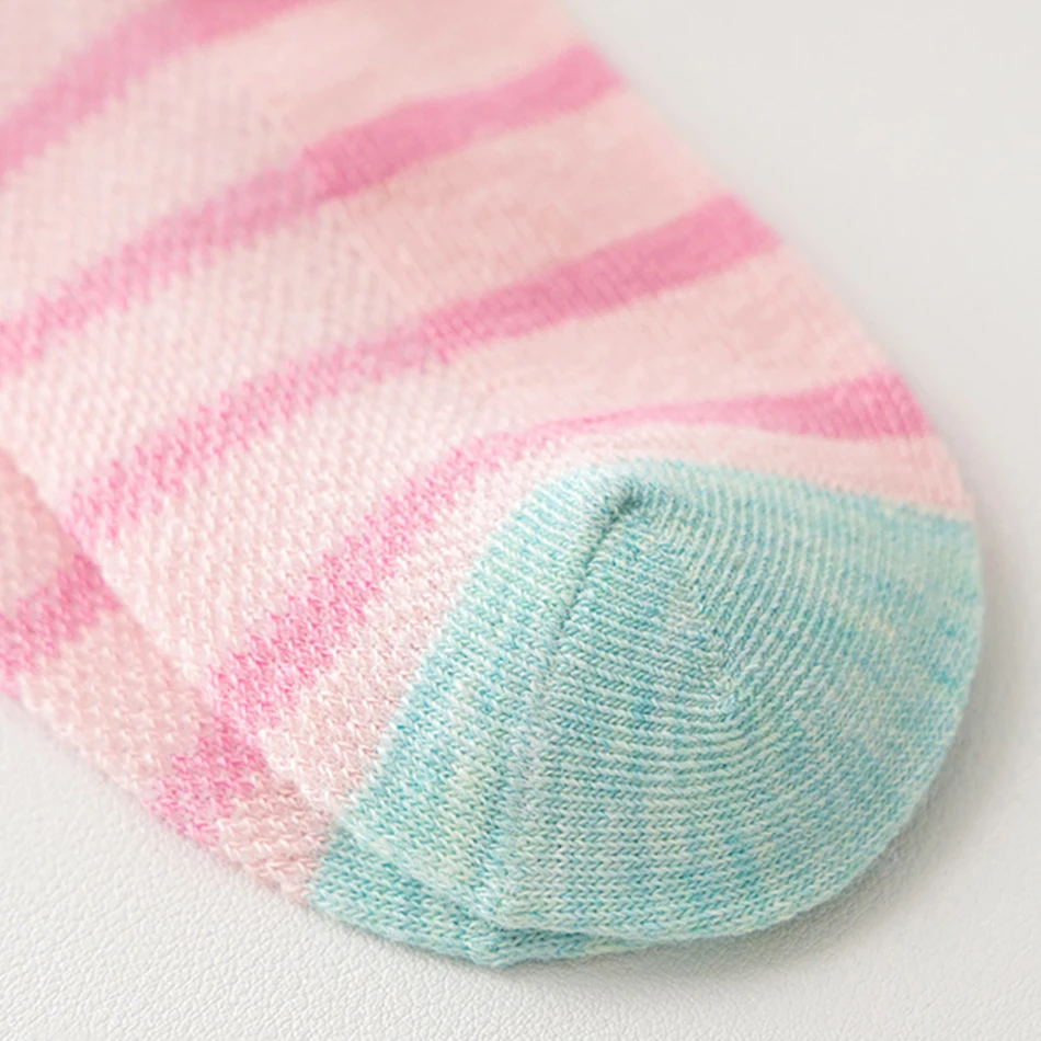 Calcetines tobilleros de malla transpirable para niñas, verano - imagen 4