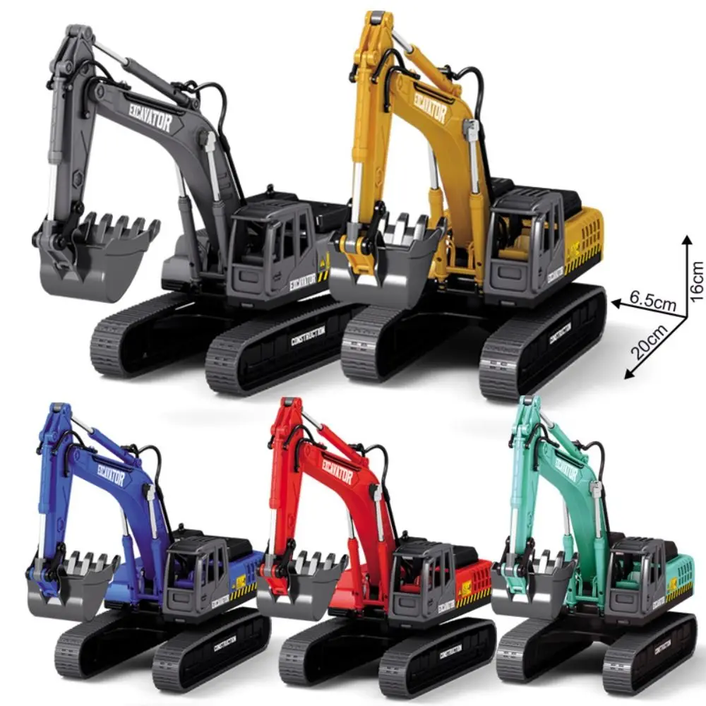 Excavadora de juguete con brazo retráctil y articulaciones - imagen 2