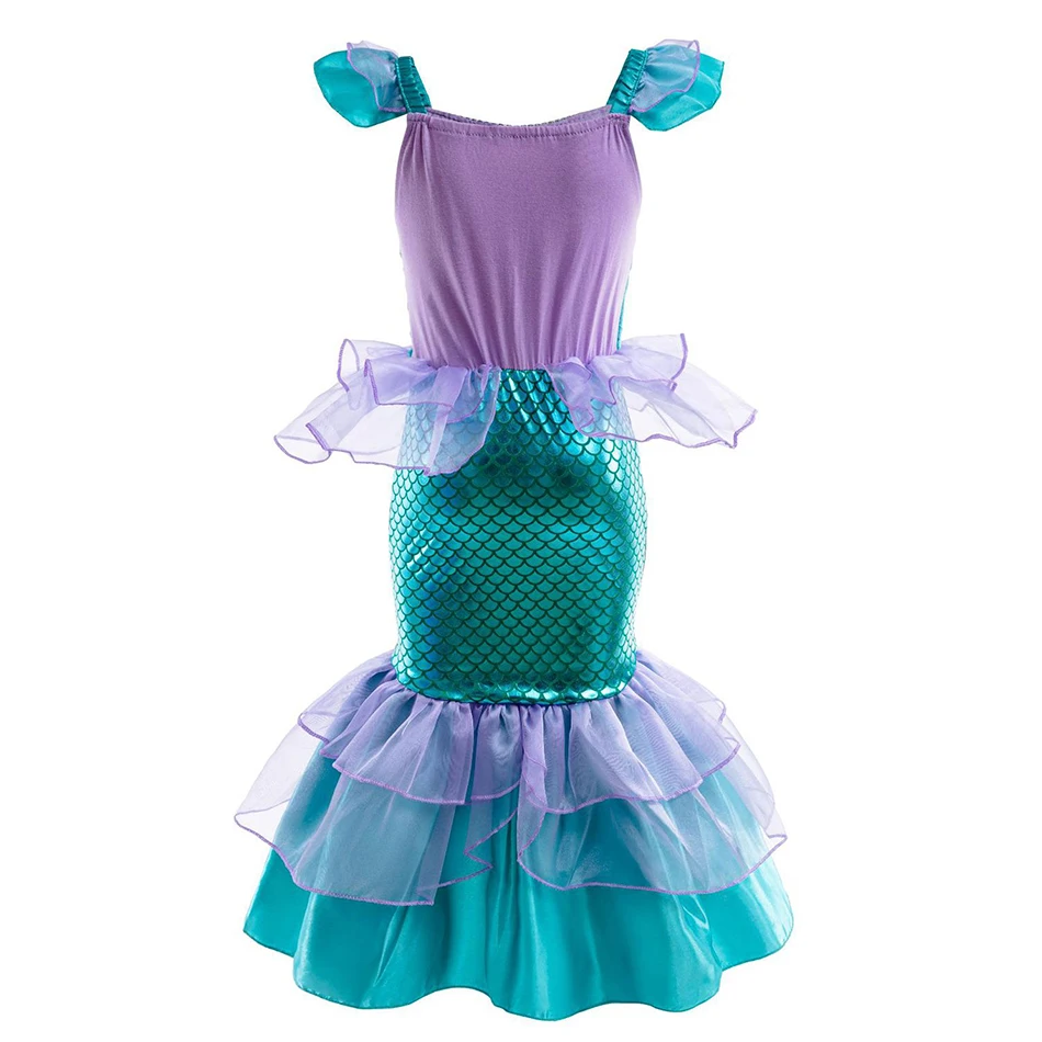 Disfraz de Ariel para niña Disney – Sirenita infantil - imagen 5