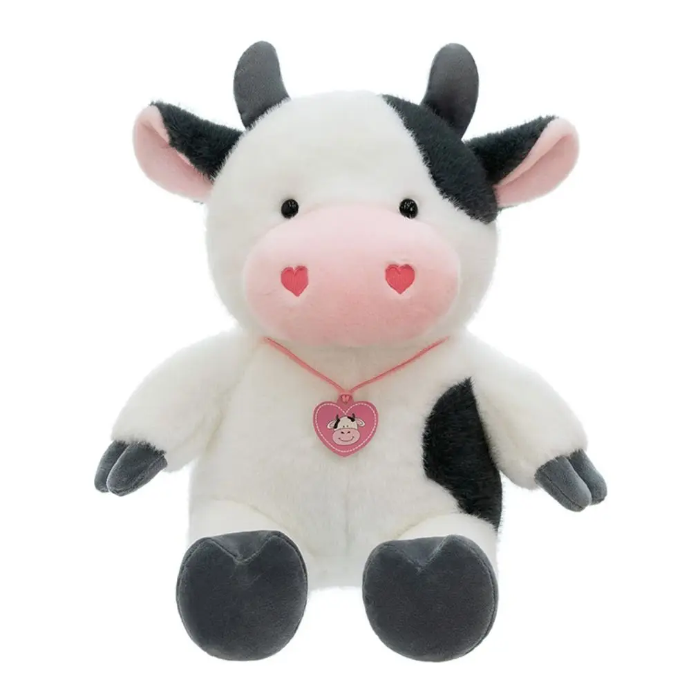 Peluche de vaca tierno para compañía infantil – regalo cumpleaños