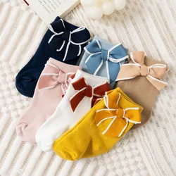 Calcetines cortos de algodón suave para niñas