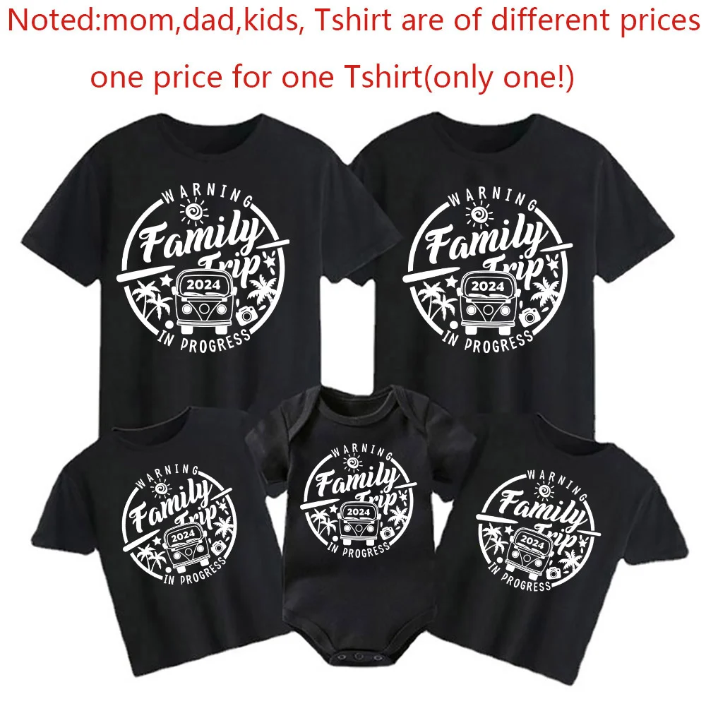 Camiseta familiar de viaje de manga corta para verano - imagen 3